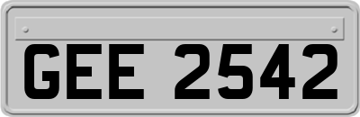 GEE2542