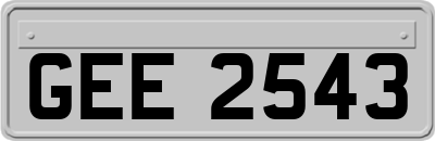 GEE2543