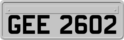 GEE2602