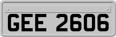 GEE2606