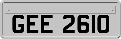 GEE2610