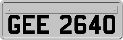 GEE2640