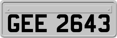 GEE2643