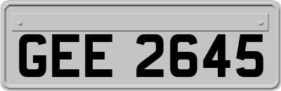 GEE2645