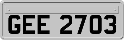 GEE2703