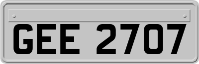 GEE2707