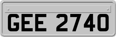 GEE2740