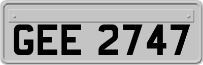 GEE2747