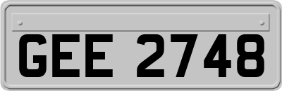GEE2748