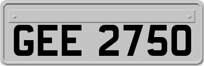 GEE2750