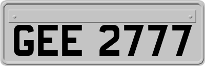 GEE2777