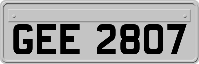 GEE2807