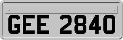 GEE2840