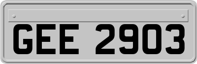 GEE2903