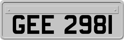 GEE2981