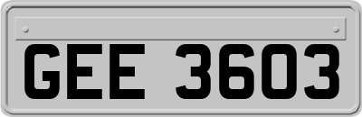 GEE3603