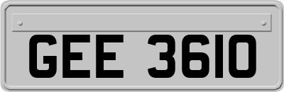 GEE3610