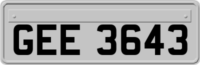 GEE3643
