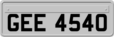 GEE4540