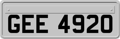GEE4920