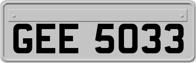 GEE5033