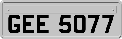 GEE5077