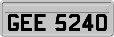 GEE5240