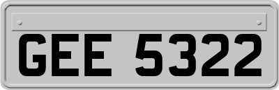 GEE5322