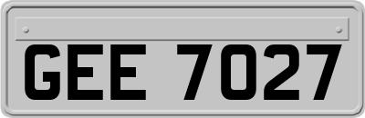 GEE7027