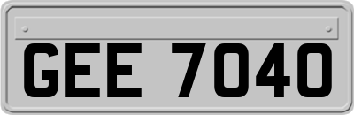 GEE7040