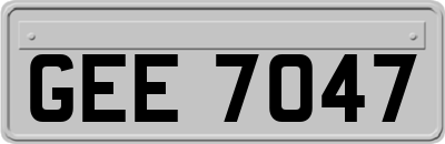 GEE7047