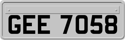 GEE7058