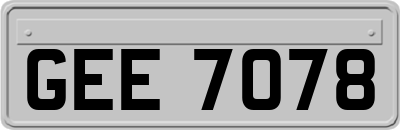 GEE7078