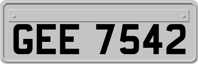 GEE7542