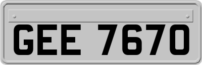 GEE7670