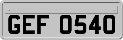 GEF0540