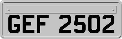 GEF2502