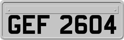 GEF2604