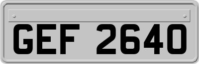 GEF2640