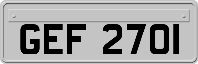 GEF2701