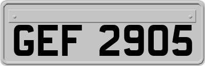 GEF2905