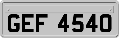 GEF4540