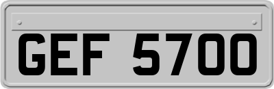 GEF5700
