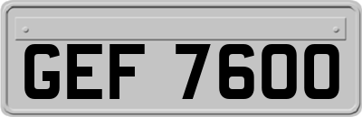 GEF7600