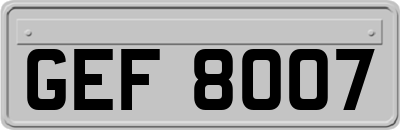 GEF8007