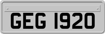GEG1920