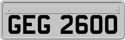 GEG2600