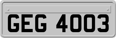 GEG4003