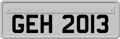 GEH2013