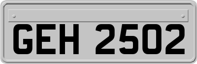 GEH2502